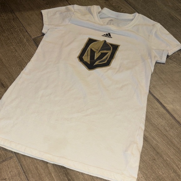 Adidas Women’s Golden Knights NHL White Tee - Picture 3 of 3